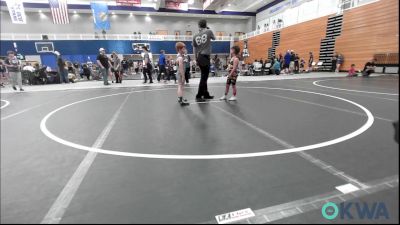 60 lbs 3rd Place - Asher Fanshier, Clinton Youth Wrestling vs Brody Hytla, Piedmont