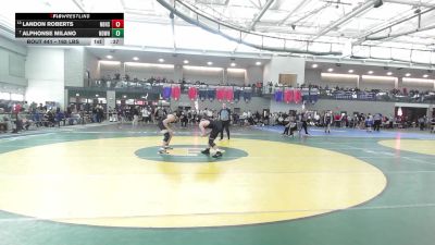 165 lbs Consi Of 8 #2 - Landon Roberts, New Britain vs Alphonse Milano, Notre Dame-West Haven