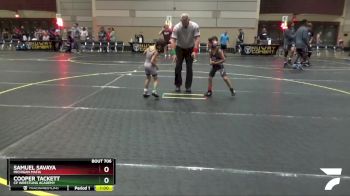 47 lbs Champ. Round 1 - Cooper Tackett, CP Wrestling Academy vs Samuel Savaya, Michigan Mafia