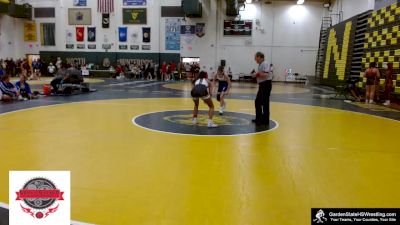 100 lbs Cons. Semi - Alysa Patel, Paramus Catholic vs Heaven Coleman, Warren Hills