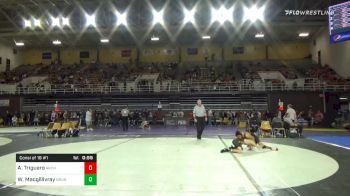 126 lbs Consolation - Adrian Triguero, Archbishop Curley vs William Macgillivray, Brunswick School