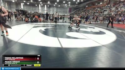 87 lbs Quarterfinal - Mason Wright, Southern Idaho TC vs Tadhg McLaimtaig, Priest River WC