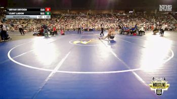 B3A-165 lbs Quarterfinal - Clint Ladon, Marlow vs Bryar Dryden, Chandler