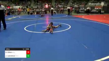 46 lbs Semifinal - Drew Dillon, Dethrone vs Julian Lawrence, Team Aggression
