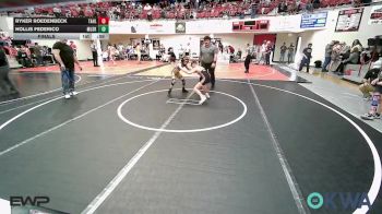 73 lbs Final - Ryker Roedenbeck, Tahlequah Wrestling Club vs Hollis Federico, Muskogee Rougher Youth Wrestling
