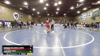 190 lbs Cons. Round 7 - Harmony Sefo, Independence vs Denisse DeLaCruz Lopez, Paso Robles