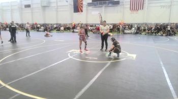 120 lbs Rr Rnd 1 - Diamond Juvera, No Team vs Scarlett Earles, Mingus Mountain Wrestling