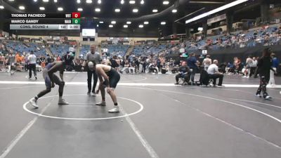 149 lbs Cons. Round 4 - Marco Gandy, Waldorf (Iowa) vs Thomas Pacheco, Wayland Baptist (Texas)