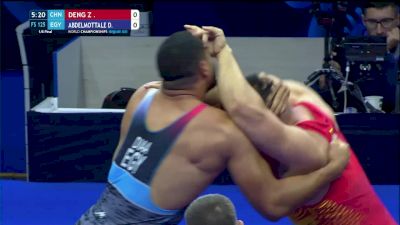 125 kg 1/8 Final - Zhiwei Deng, China vs Diaaeldin Kamal Gouda Abdelmottaleb, Egypt