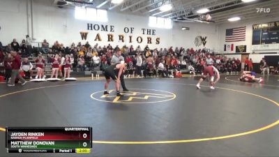 175 lbs Quarterfinal - Kanen Decker, Wapsie Valley vs Hudson Hensley, Newman Catholic