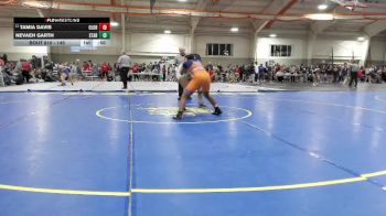 145 lbs Cons. Round 4 - Nevaeh Garth, Start High School vs Tamia Davis, Olentangy Orange