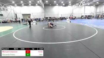 133 lbs Rr Rnd 2 - Michael Colaiocco, Penn vs Vincente Perez, Cmu