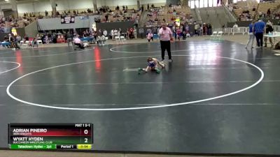 50 lbs Cons. Round 2 - Adrian Pineiro, Iron Knights vs Wyatt Hyden, Buccaneer Wrestling Club