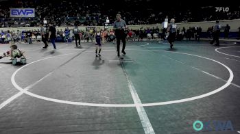 52 lbs Round Of 32 - Jude Rivers, Barnsdall Youth Wrestling vs Knox Branham, Vian Wrestling Club