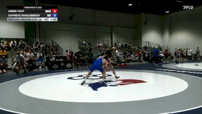 Masters A FS - 78 lbs Cons. Round 3 - James Culp, MO West Championship Wrestling Club vs Chyngyz Shailobekov, Chicago Wrestling Club