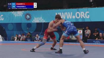61 kg Final 3-5 - Zelimkhan Chaniev, Russia vs Itsuki Yonashiro, Japan