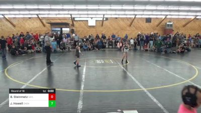 Round Of 16 - Brady Steinmetz, Saylorsburg vs Jaxstin Howell, Chenango Forks