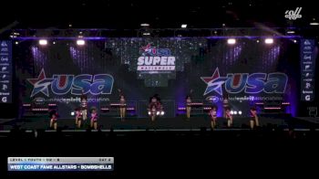 West Coast Fame Allstars - BOMBSHELLS [2026 L1 Youth - D2 - B Day 2] 2026 USA All Star Super Nationals