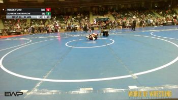 94 lbs 5th Place - Reese Ford, Threestyle vs Aubree Thompson, King Select