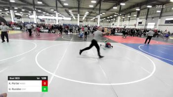 65 lbs Rr Rnd 1 - Kage Porter, Mogollon Mustangs vs Urijah Rucobo, Central Coast Most Wanted