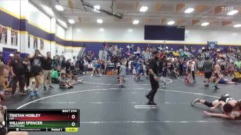 150 lbs Round 2 - Tristan Mobley, C2X vs William Spencer, Unattached