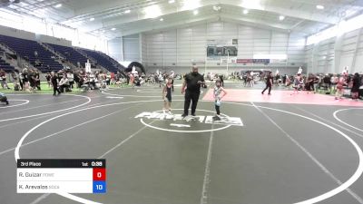 62 kg 3rd Place - Ronin Guizar, Powerline Wrestling vs Kayden Arevalos, SoCal Grappling Club