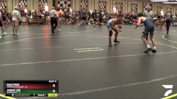 138 lbs Round 2 (6 Team) - Aiden Lee, BlueWave 3 vs Sam Pari, Triumph WC Black