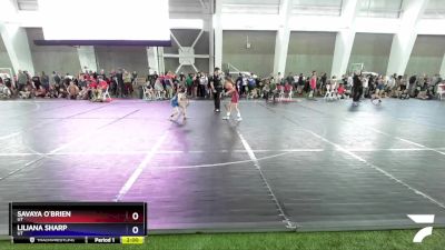 71-81 lbs Cons. Semi - Savaya O`Brien, UT vs Liliana Sharp, UT