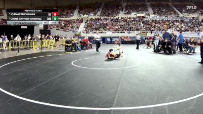 113-D2 1st Place Match - Christopher Ramirez, Canyon View High School vs Josiah Buchanan, Mountain View (Marana) High School