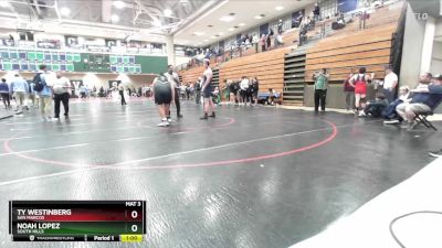 285 lbs Cons. Round 3 - Ty Westinberg, San Marcos vs Noah Lopez, South Hills