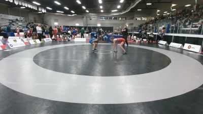 43kg Cons. Semi - Emma Taylor, Edmonton Wrestling Club vs Beathriesce Abad, Central Toronto Wrestling Club