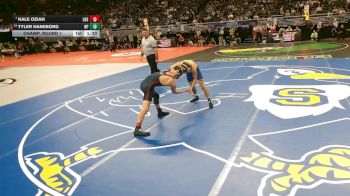 Champ. Round 1 - Kale Oziah, Lincoln North Star vs Tyler Haneborg, North Platte