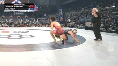 170 lbs Cons. Rd Of 32 - Isabella McFarlane, Florida vs Emma Finecy, Nebraska