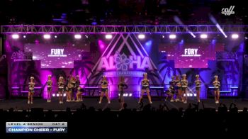 Champion Cheer - Fury [2026 L4 Senior Day 2] 2026 Aloha Grand Nationals