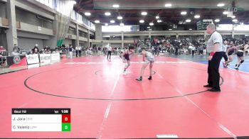 126 lbs Quarterfinal - Jorge Jara, Cliffside Park vs Chris Valerio, Leonia/Palisades Park