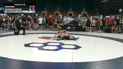 144 lbs Champ. Rd Of 128 - Kane Kline, Pennsylvania vs Maximilian Kruppe, Missouri