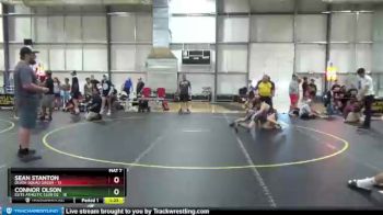 130 lbs Round 1 (4 Team) - Sean Stanton, Death Squad Green vs Connor Olson, Elite Athletic Club DZ