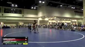 160 lbs Round 8 (10 Team) - Lawrence Rosario, Golden Bears vs Caden Hoggarth, Minot Magicians