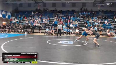 138 lbs Semis & 1st Wb (8 Team) - Mark Suddeth, Oxford High School vs Heisman Murphy, Ocean Springs, MS