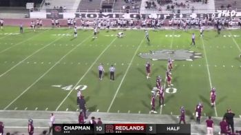 Replay: Chapman vs Redlands | Sep 28 @ 7 PM