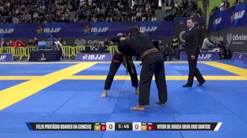 Vitor De Souza Silva Dos Santos vs Felix Protásio Soares Da Conceiç 2025 European Jiu-Jitsu IBJJF Championship