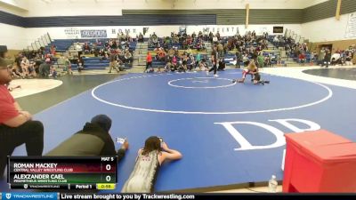 63 lbs Cons. Semi - Alexzander Cael, Prometheus Wrestling Club vs Roman Mackey, Central Valley Wrestling Club