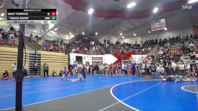 120 lbs Quarterfinal - Grace Sharp, Carmel vs Macy Fordyce, West Lafayette