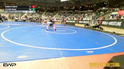 105 lbs Final - Kamdyn Smith, F-5 Grappling vs Colter Frain, Powerhouse Wrestling Club