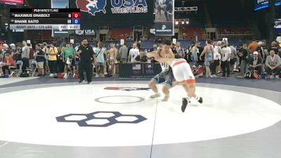 175 lbs Champ. Rd Of 32 - Maximus Dhabolt, Iowa vs Shane Saito, Ohio