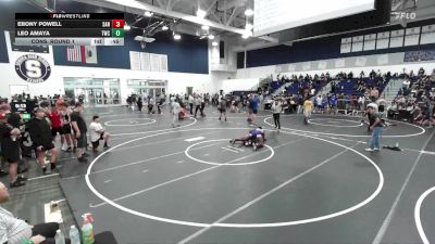 175 lbs Cons. Round 1 - Ebony Powell, Santiago vs Leo Amaya, Threshold Wrestling Club