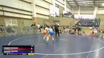 120 lbs Round 2 (10 Team) - Hannah Rocklin, Colorado vs Danasia DeLeon, New Mexico