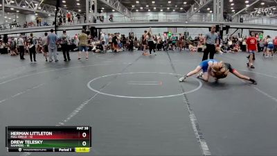 100 lbs Placement (4 Team) - Herman Littleton, Full Circle vs Drew Telesky, Hammers