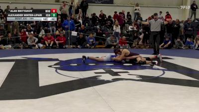 144 lbs Cons. Semi - Alexander Winter-Lipari, Kellenberg vs Alan Biktyakov, Monsignor Farrell