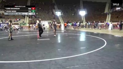 6A 126 lbs Champ. Round 1 - River Webb, Pelham vs Luke Dickinson, Pike Road School